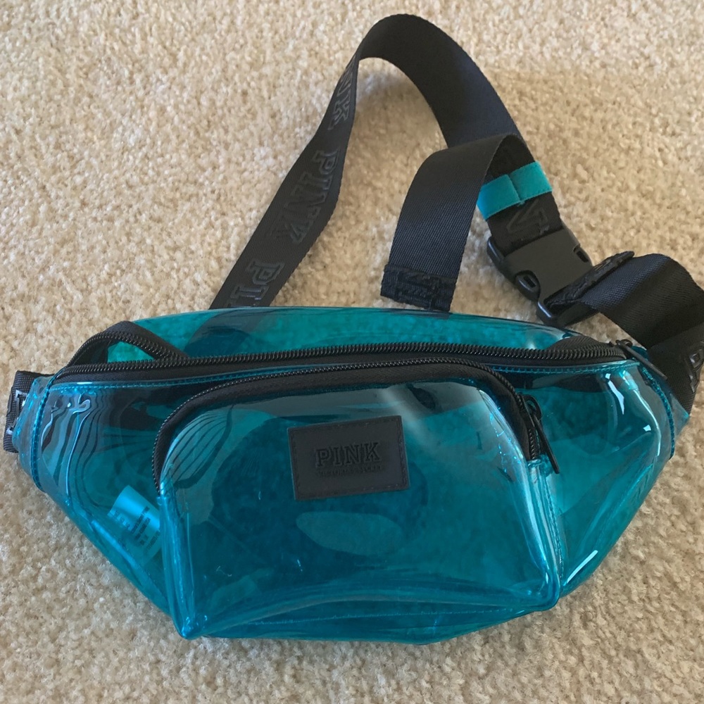 New Clear LOVE PINK Fanny Pack